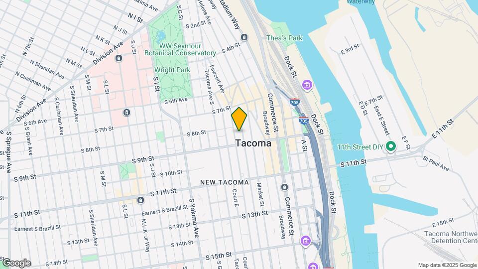 747 Fawcett Ave Map and Location Details