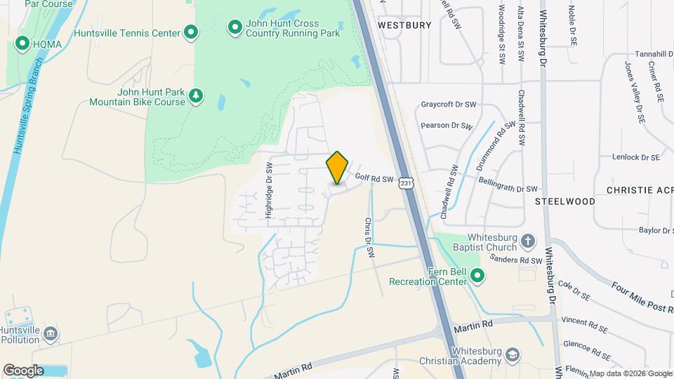 4115 Hunters Ridge Dr SW Map and Location Details