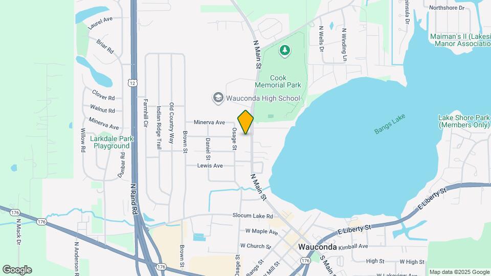 443 N Main St Map and Location Details