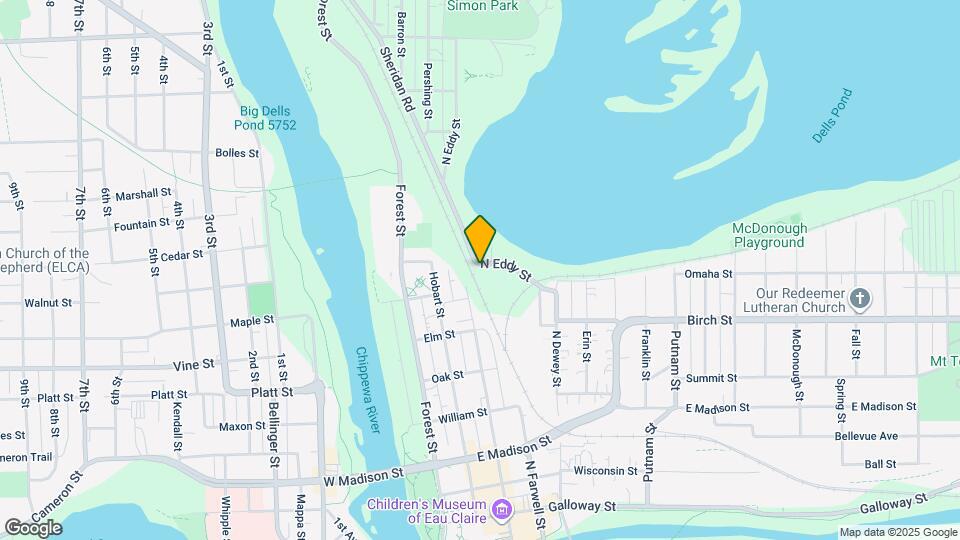 743 N Eddy St Mapa y Detalles de la Ubicación