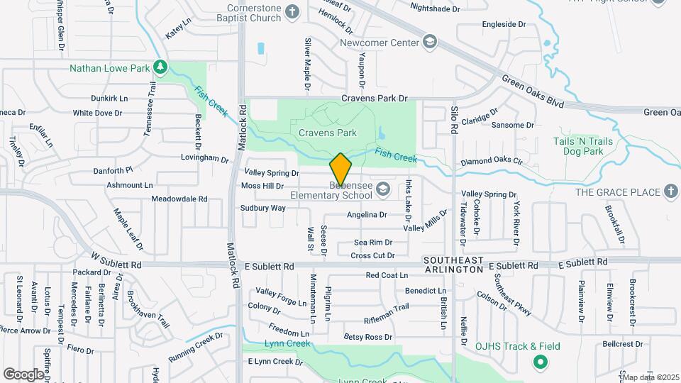 400 Moss Hill Dr Map and Location Details