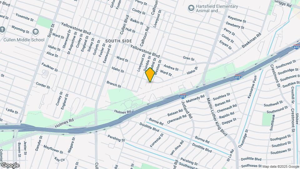 6910 Weston St Mapa y Detalles de la Ubicación