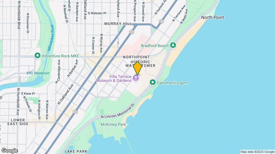 2234-2236 N Terrace Ave Mapa y Detalles de la Ubicación
