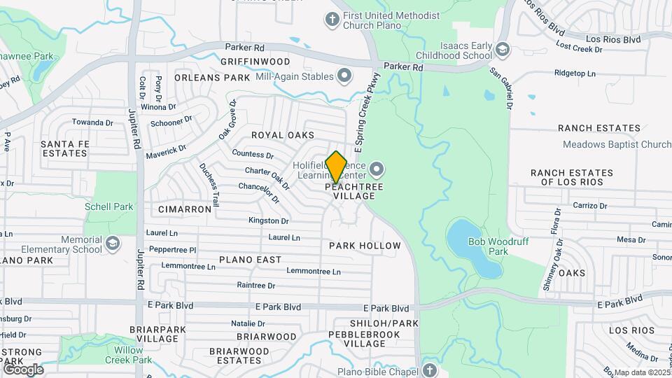 3005 Peachtree Ln Map and Location Details