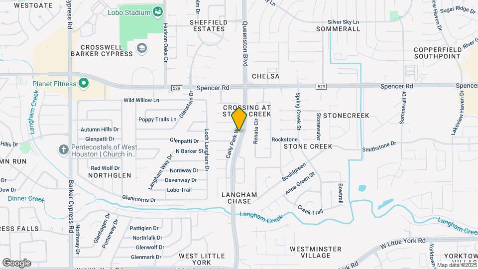 6726 Carly Park Way Mapa y Detalles de la Ubicación