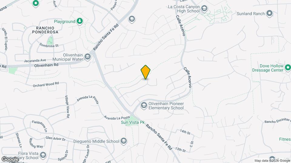 3276 Avenida La Cima Map and Location Details