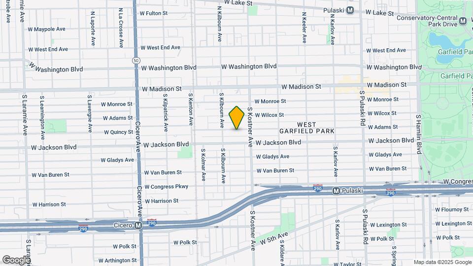 4429 W Adams St Map and Location Details