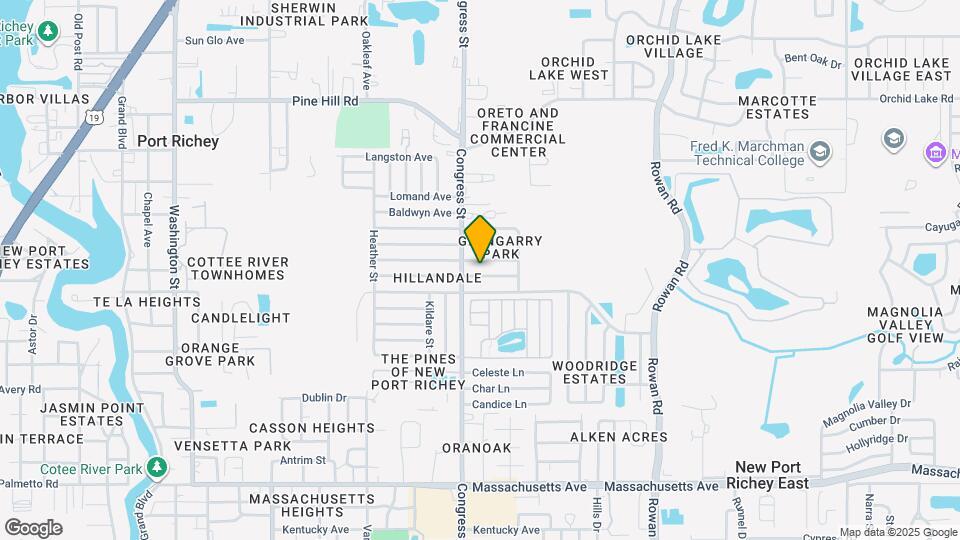 6525 Tralee Ave Map and Location Details