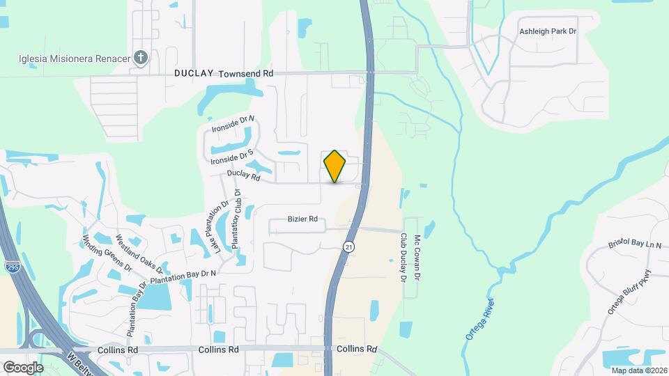 6024 Duclay Rd Map and Location Details