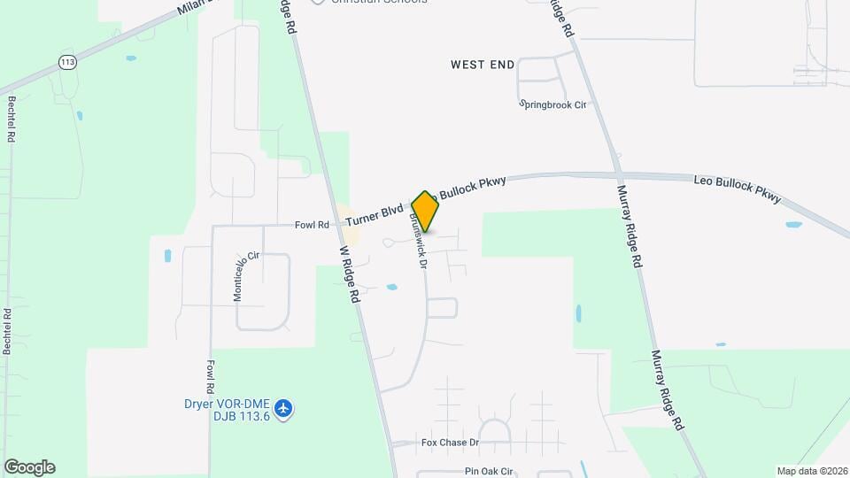 239 Brunswick Dr Map and Location Details