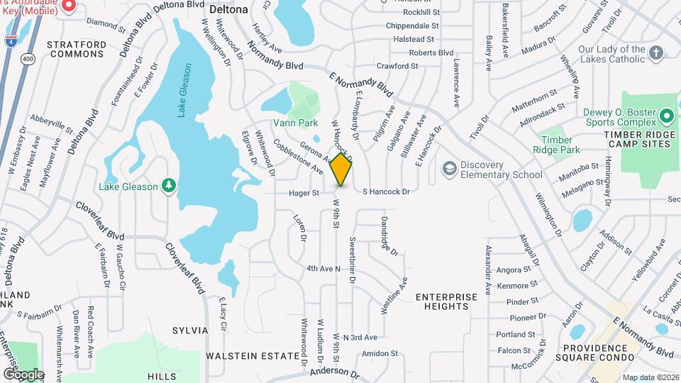 1011 Gerona Ave Map and Location Details