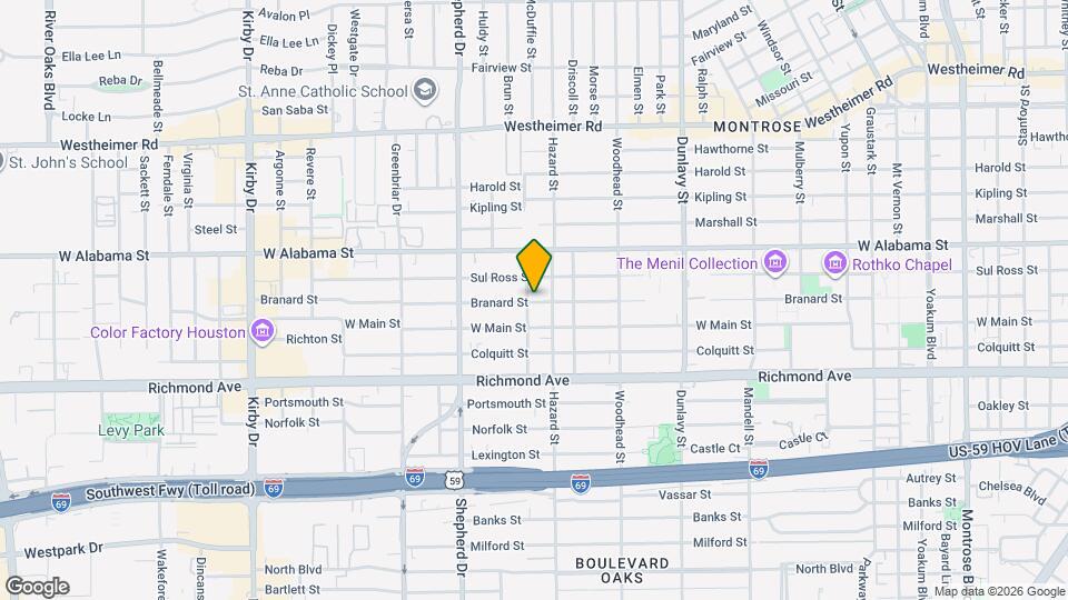 1918 Branard St Map and Location Details