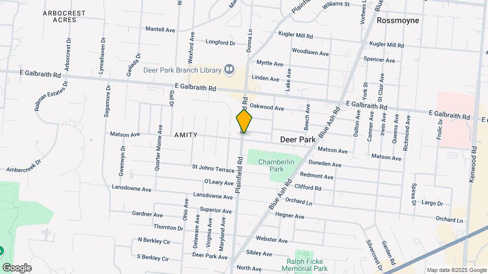 Deer Park Apartments Map and Location Details