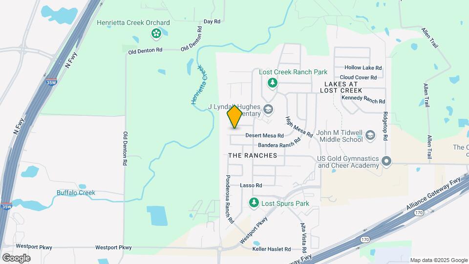 3425 Desert Mesa Rd Map and Location Details