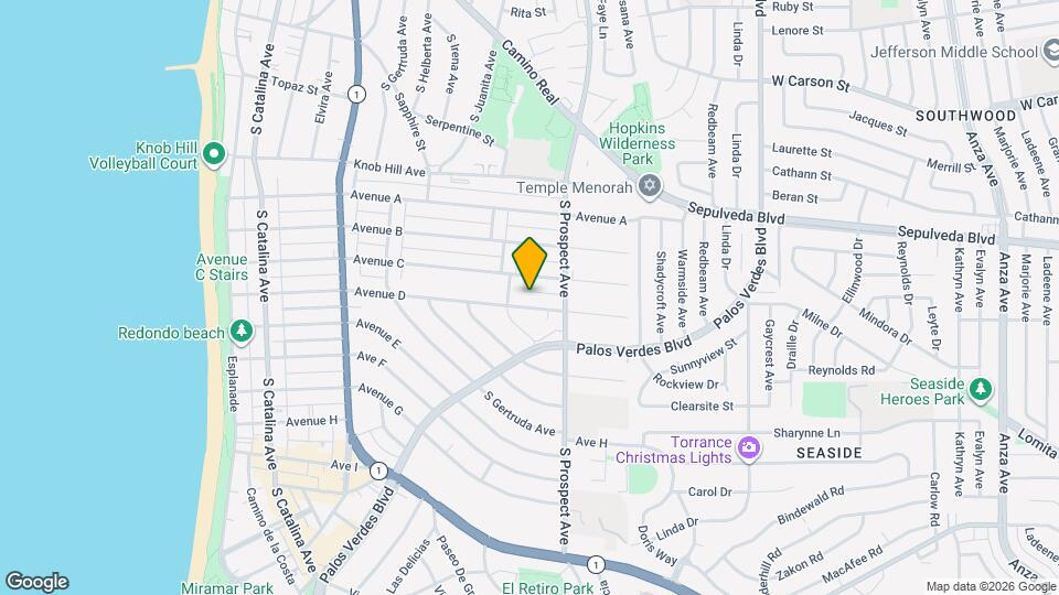 709 Avenue D Mapa y Detalles de la Ubicación