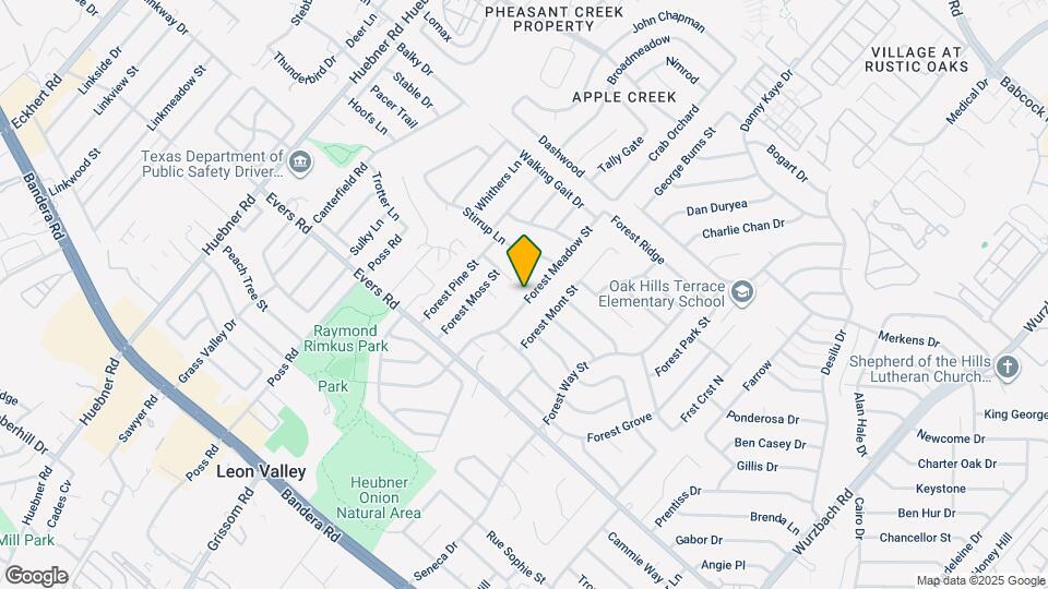 7031 Forest Meadow St Mapa y Detalles de la Ubicación