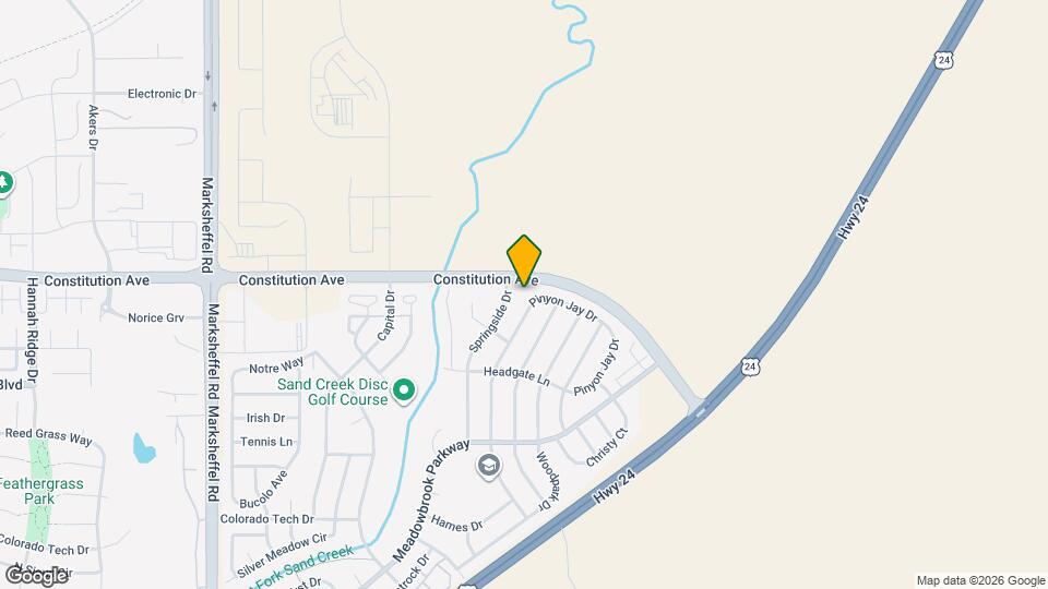 2280 Pinyon Jay Dr Map and Location Details