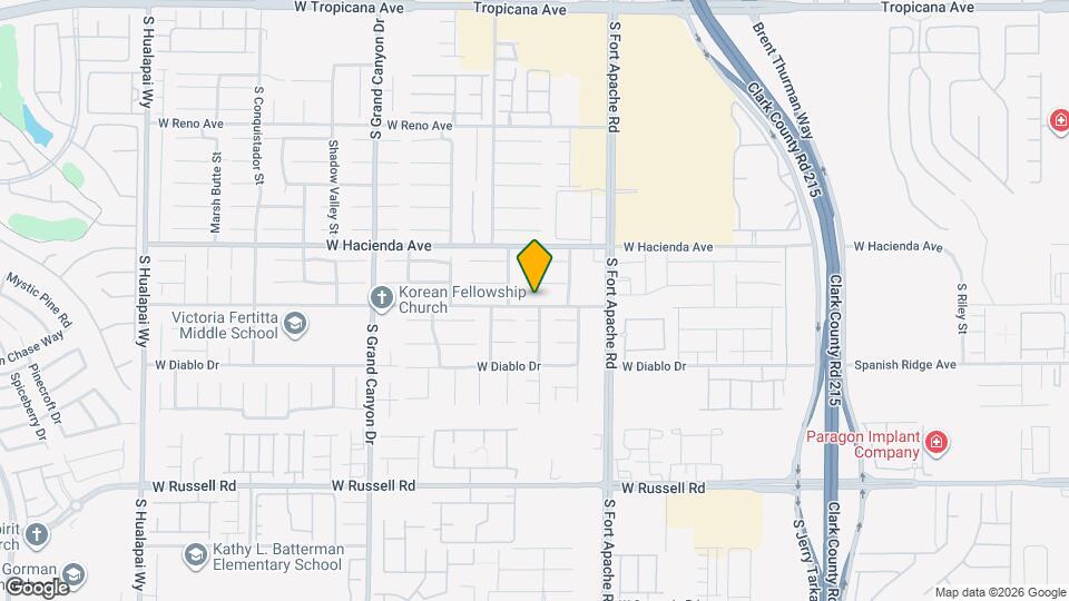 9530 W Mesa Vista Ave Map and Location Details