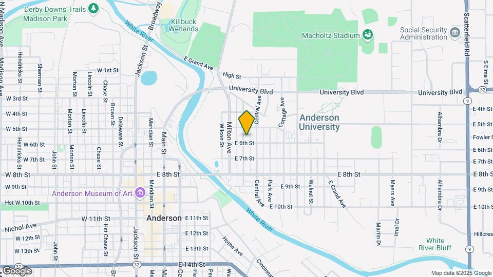 520 Ruddle Ave Map and Location Details