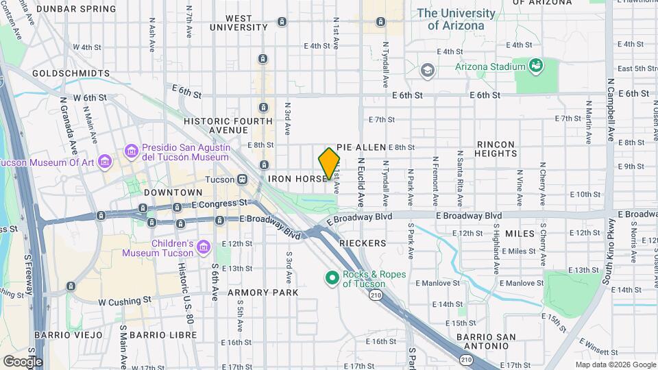 114 N jacobus ave, Unit Unit #2 Map and Location Details