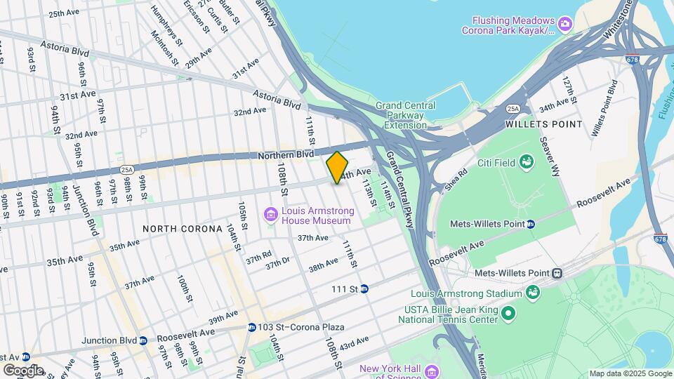 34-13 111th St Mapa y Detalles de la Ubicación