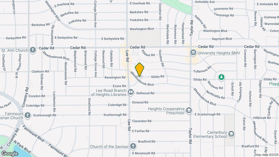 3239 Silsby Rd Map and Location Details
