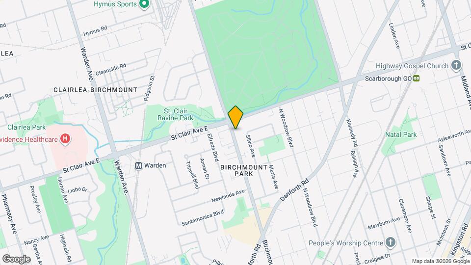 573A Birchmount Rd Map and Location Details