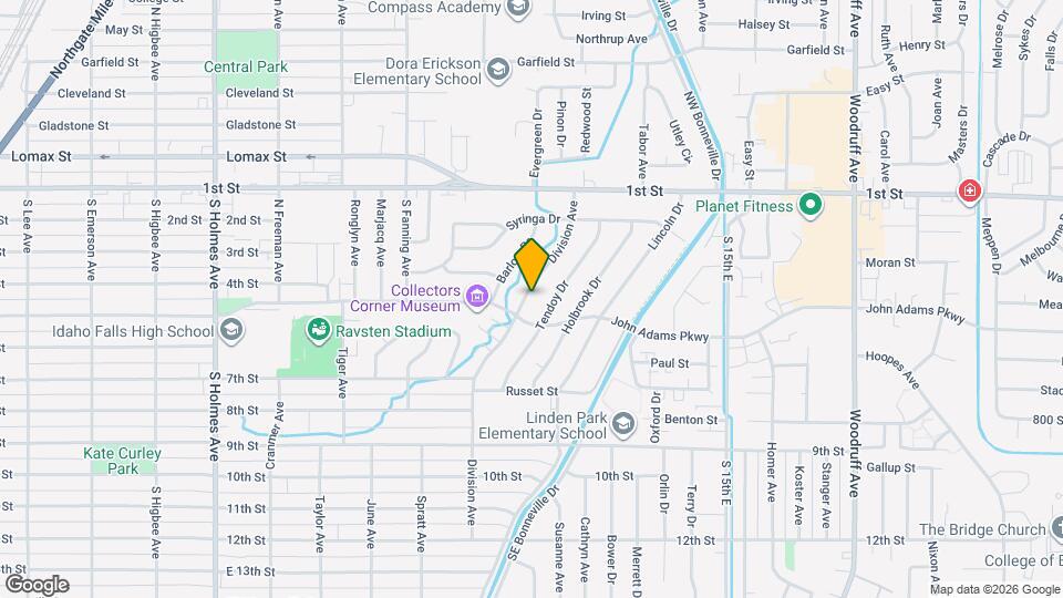 455 Linden Dr Map and Location Details