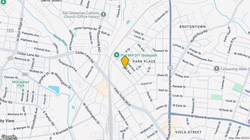 1218 1st Ave Map and Location Details