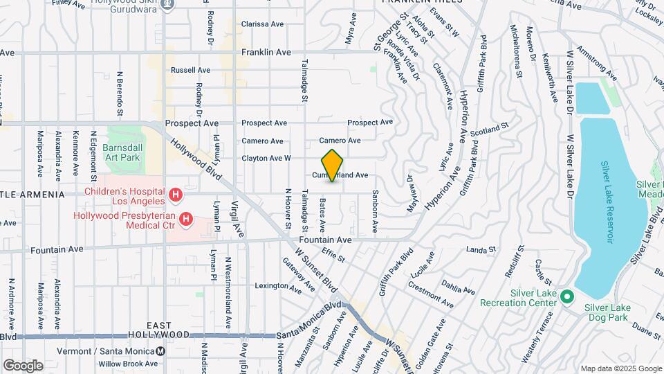 4115 Sunset Dr Mapa y Detalles de la Ubicación