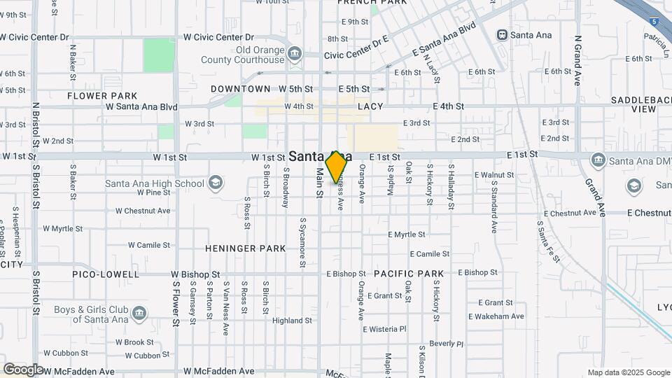 216 Cypress Ave Map and Location Details