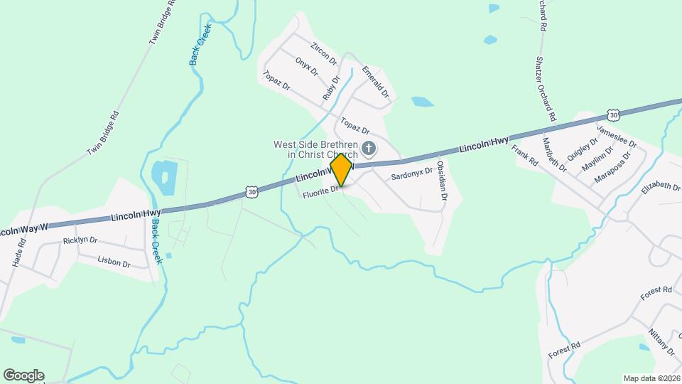 38 Diopside Dr Map and Location Details