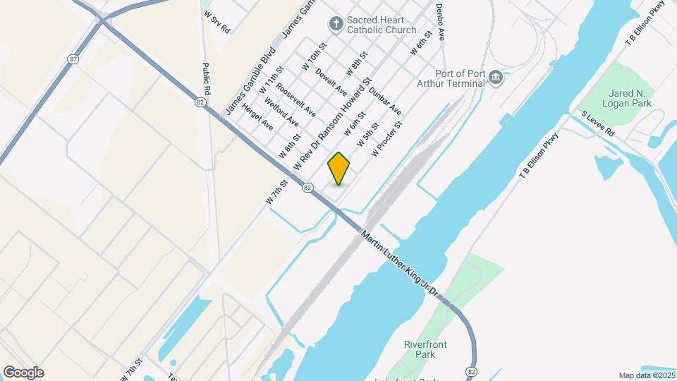 1513 W Procter St Mapa y Detalles de la Ubicación