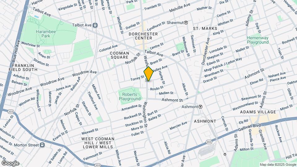 Codman Square Apartments Map and Location Details
