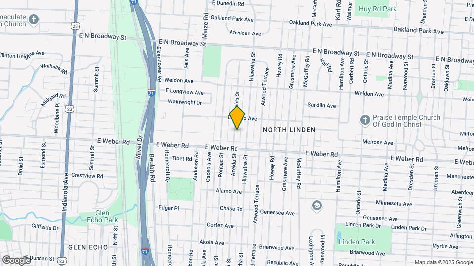 2918 Azelda St Map and Location Details