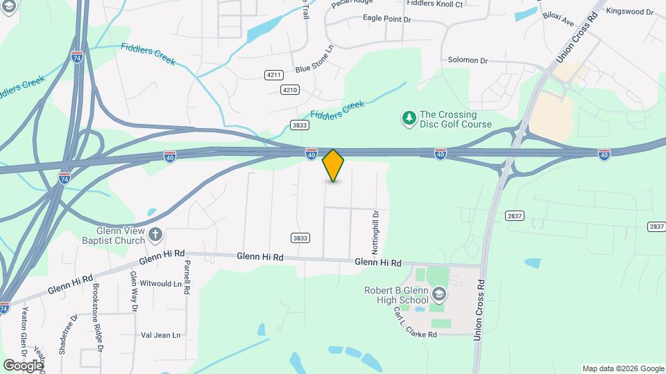 521 Covington Ridge Rd Map and Location Details