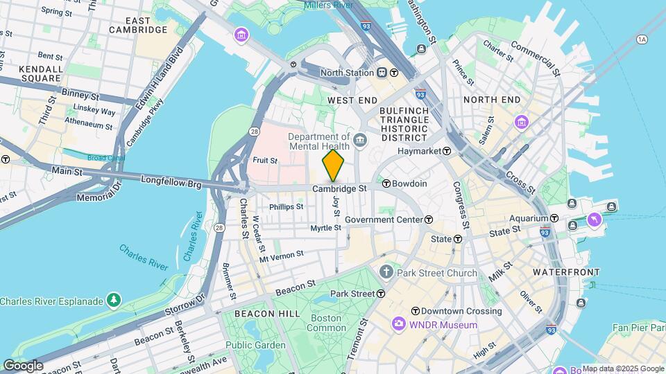 117 N Washington St Map and Location Details