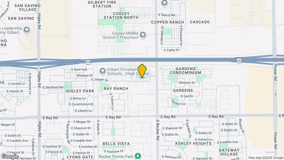 3890 E Jasper Dr Map and Location Details