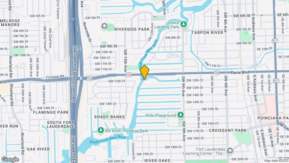 1329 SW 12th Ct Map and Location Details