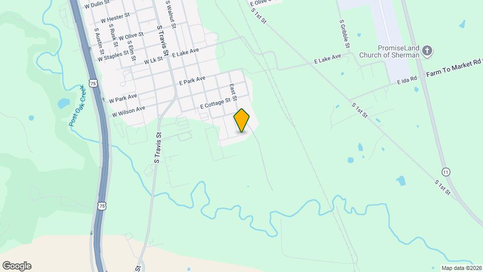 402 Goliad St Map and Location Details