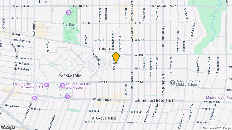 358 S Cochran Ave Map and Location Details