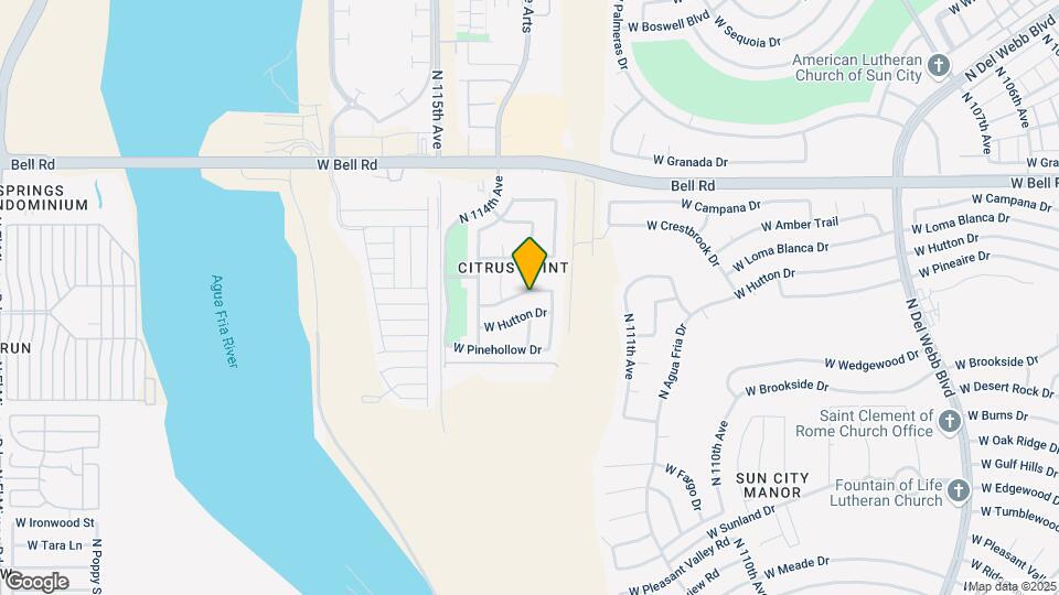 11329 W Loma Blanca Dr Map and Location Details