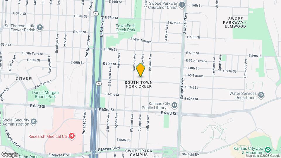 3218 E 61st St Map and Location Details