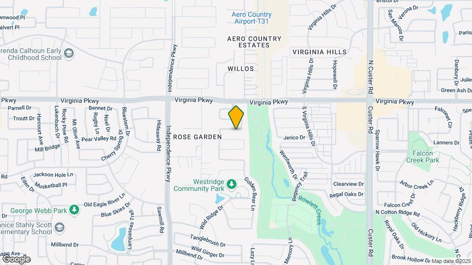 9613 Zaharias Dr Map and Location Details
