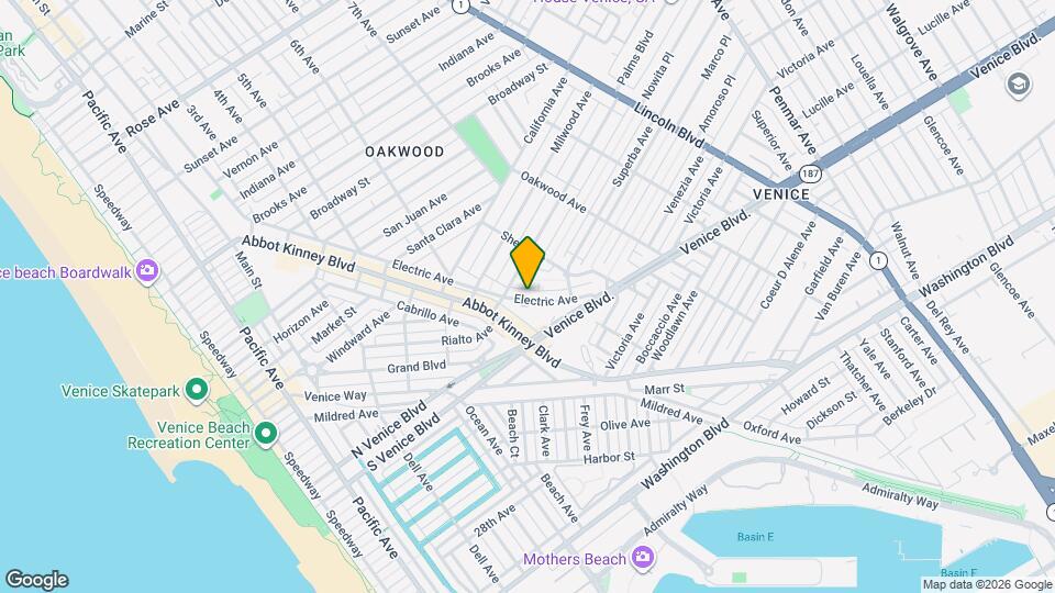 1620 Electric Ave Map and Location Details