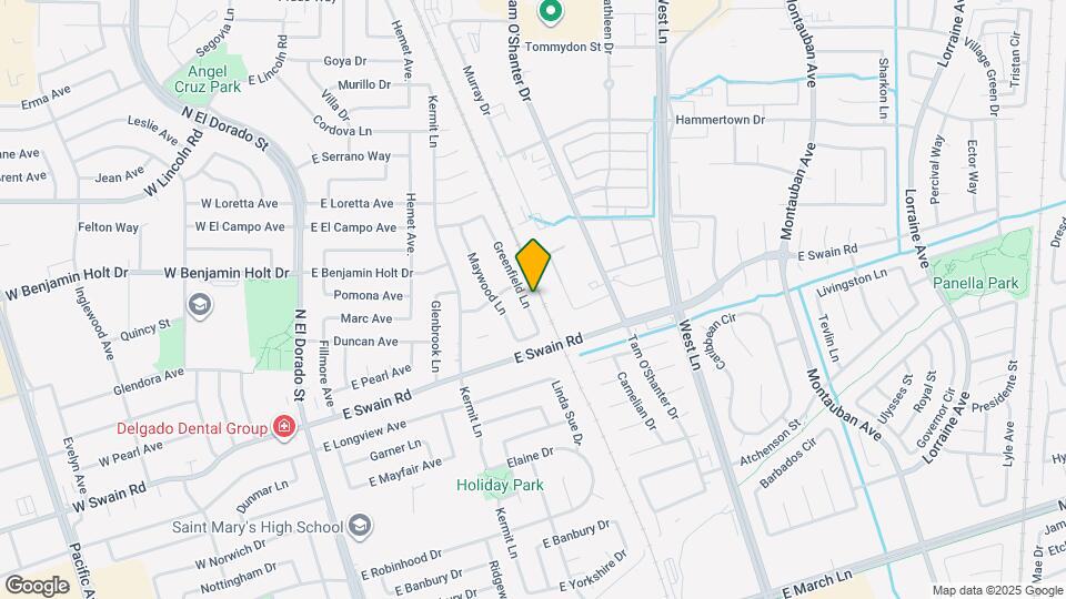 6138 Greenfield Ln Map and Location Details