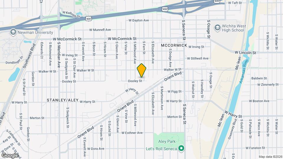 1337 S Fern St Mapa y Detalles de la Ubicación