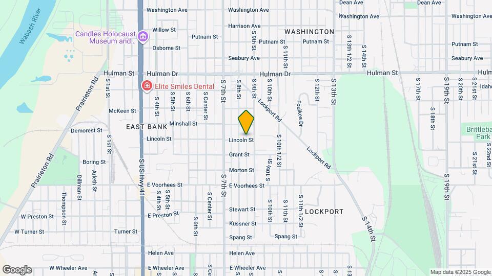 814 Lincoln St Mapa y Detalles de la Ubicación