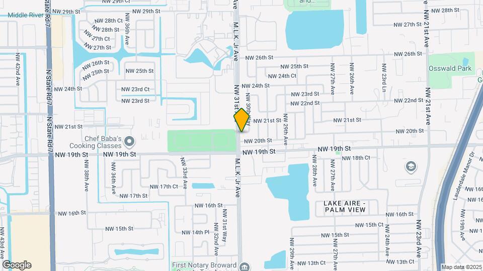 3098 NW 20th Ct Map and Location Details