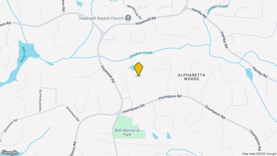 2600 Burgess Rd Map and Location Details